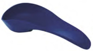 Toe-out Gate Plate -  long medial extension (promotes in-toeing)